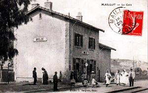 2565- Maillot - Gare - 1909